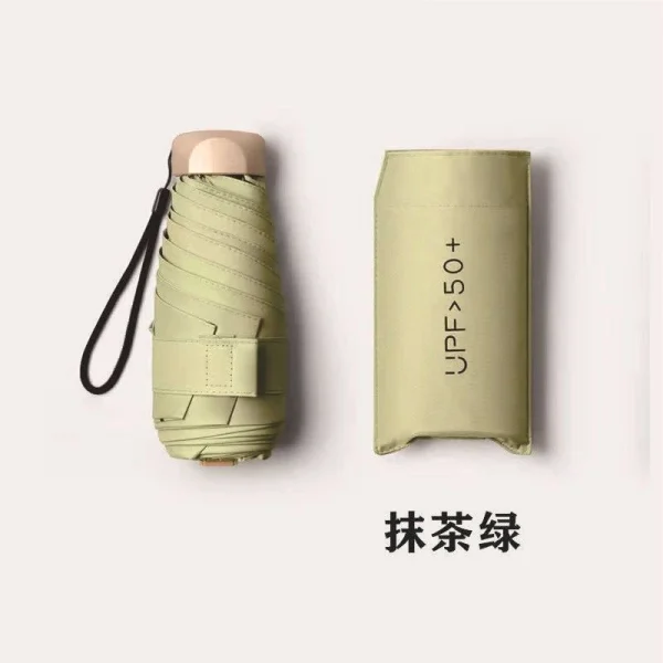 Premium Kids Mini Capsule Umbrella with UPF 50+ Protection