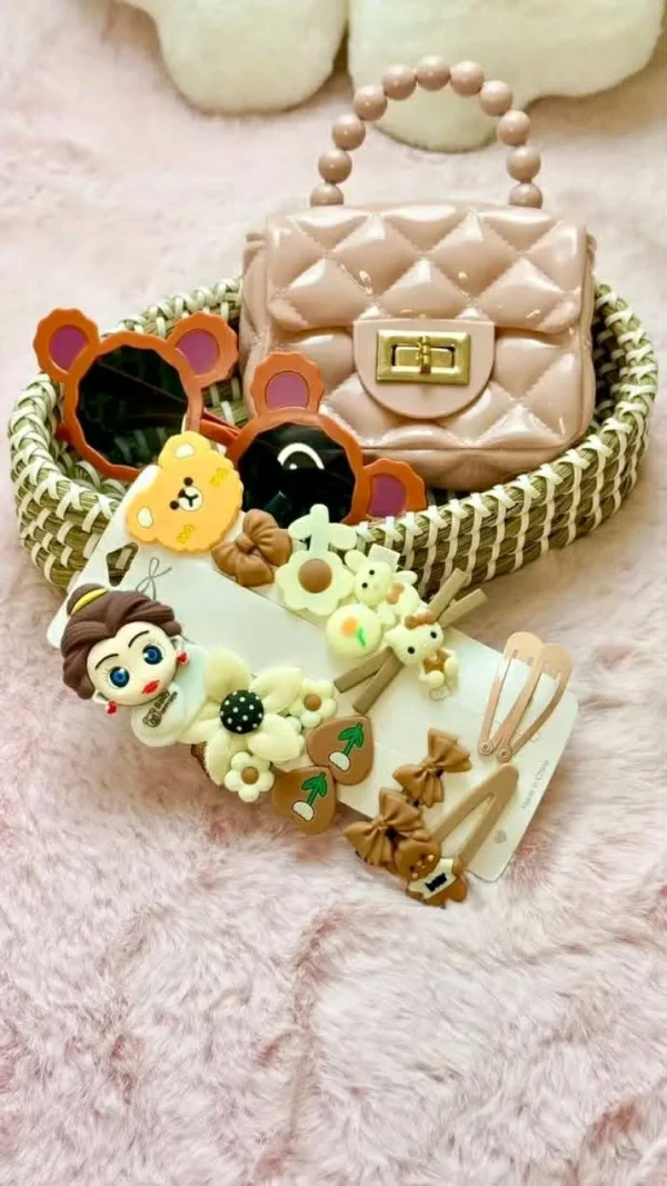 Cute Princess Kids Fashion Accessories Combo Set