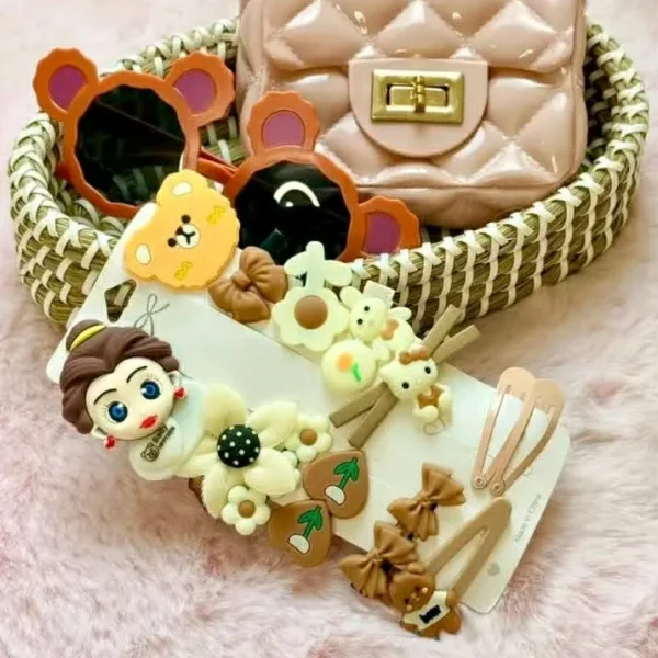Cute Princess Kids Fashion Accessories Combo Set