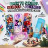 Interactive "Back to School" Multi-Functional Pencil Case with Sharpener & Lights