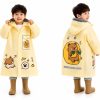 Cute Bear-Themed Waterproof Kids' Raincoat